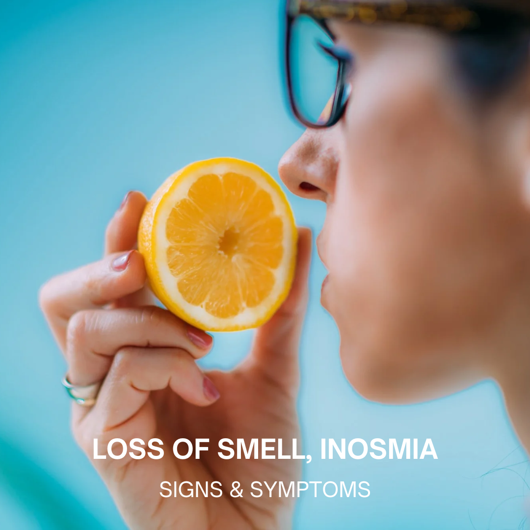 loss of smell inosmia