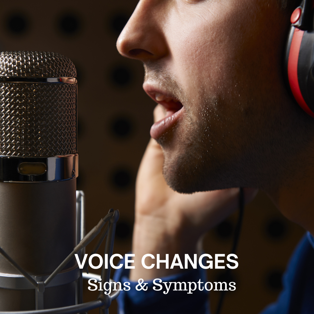 voice changes