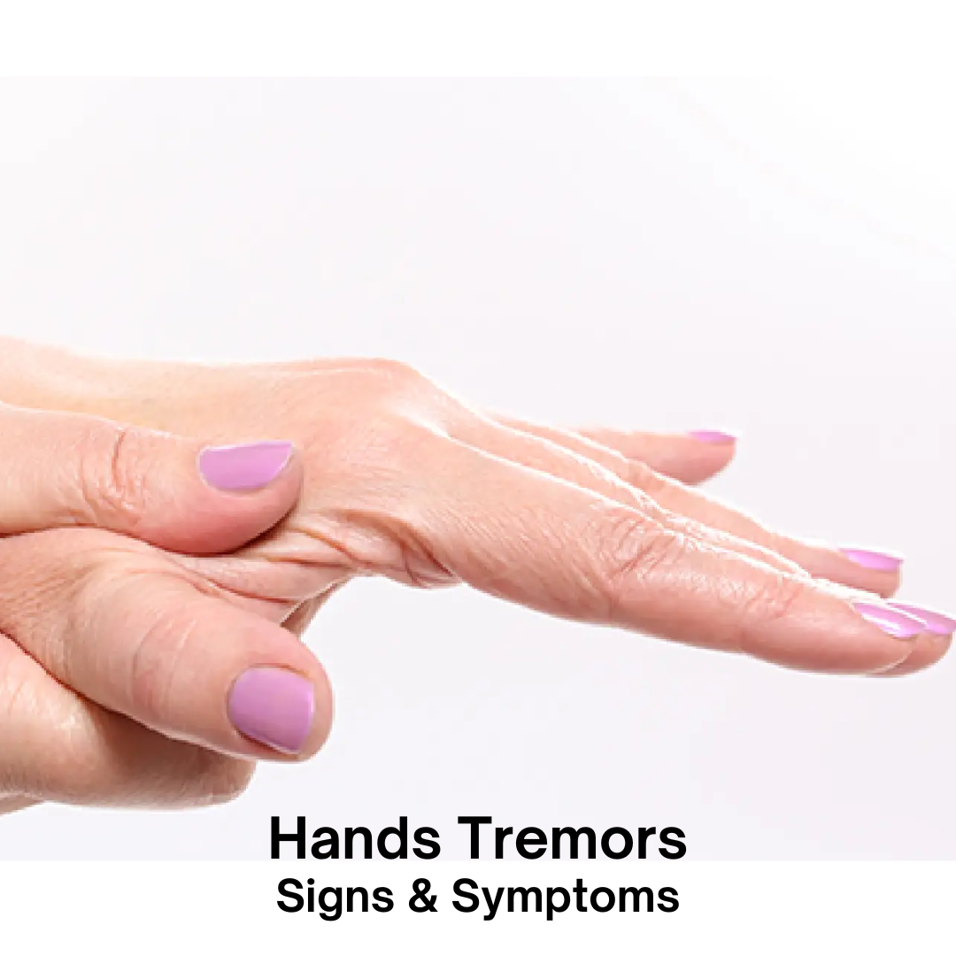 hands tremore