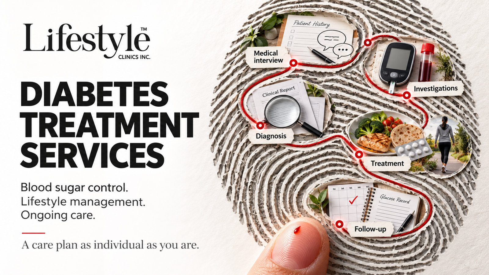 Diabetes Treatment Services at LS Clinics, Blood Sugar Control, Lifestyle Management and Ongoing Care